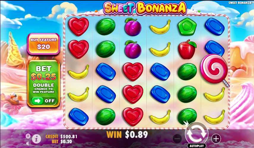 Sweet Bonanza gameplay